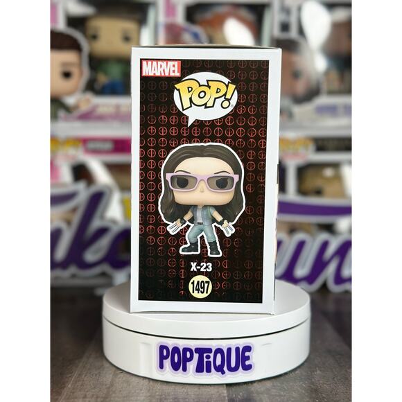 Deadpool & Wolverine X-23 with Sunglasses Funko Pop! #1497 - Picture 5 of 6
